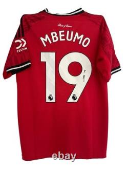 Bryan Mbeumo Manchester United Signed Shirt RARE VIDEO PROOF COA