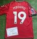 Bryan Mbeumo Signed Manchester United 25/26 Shirt with EXACT VIDEO PROOF & COA