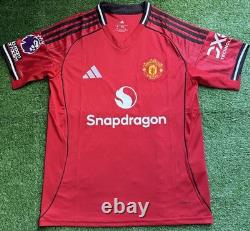 Bryan Mbeumo Signed Manchester United 25/26 Shirt with EXACT VIDEO PROOF & COA