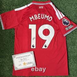 Bryan Mbeumo Signed Manchester United 26/27 Shirt with EXACT VIDEO PROOF & COA