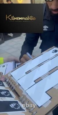 Bryan Mbeumo Signed Manchester United Away Shirt 25-26 Exact Proof & Coa