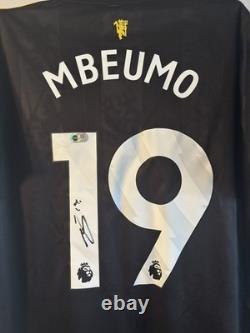 Bryan Mbeumo Signed Shirt ACG Authentication Proof Manchester United