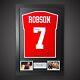 Bryan Robson Hand Signed & Framed Manchester United Football Shirt With COA £299