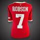 Bryan Robson Hand Signed Manchester United Football Shirt With COA £199
