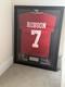 Bryan Robson Manchester United Framed Football Shirt & Signature No COA