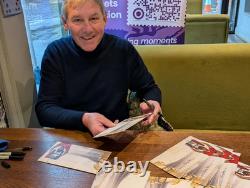 Bryan Robson, Manchester United Legend, Hand Signed Framed Ltd Edition FDC & COA