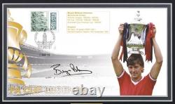 Bryan Robson, Manchester United Legend, Hand Signed Framed Ltd Edition FDC & COA