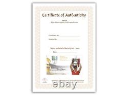 Bryan Robson, Manchester United Legend, Hand Signed Framed Ltd Edition FDC & COA