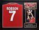 Bryan Robson Signed 1985 Manchester United Football Shirt Comes With Proof & Coa