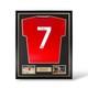 Bryan Robson Signed Manchester United 1985 FA Cup Final Shirt- Deluxe Framed