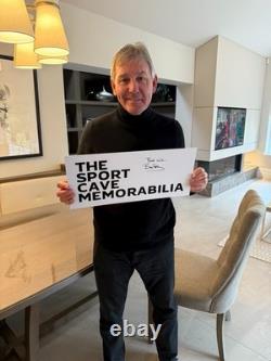 Bryan Robson Signed Manchester United 1985 FA Cup Final Shirt- Deluxe Framed