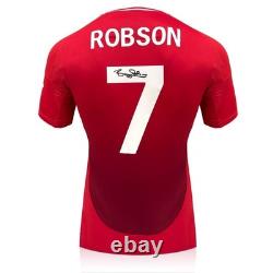 Bryan Robson Signed Manchester United 2024-25 Football Shirt