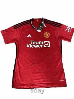 CASEMIRO Hand Signed Manchester United Shirt 2023/24 COA New with Tags