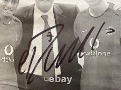 CRISTIANO RONALDO SIGNED MANCHESTER UNITED 7 x 6 inch PICTURE
