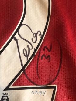 Carlos Tevez Signed Man United Shirt