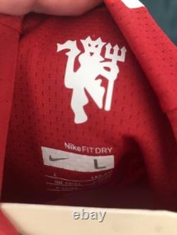 Carlos Tevez Signed Man United Shirt
