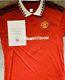 Casemiro & Bruno Signed Team Viewer Man United Football shirts from the Club