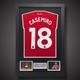 Casemiro Hand Signed And Framed Manchester United Football Shirt With COA &pound;349