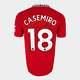 Casemiro Signed Manchester United Shirt 2022-23 Home 18