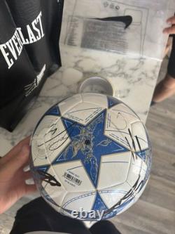 Champions League 2026/27 Signed Ball By Manchester United Squad