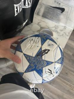 Champions League 2026/27 Signed Ball By Manchester United Squad