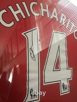 Chicharito Javier Hernandez Manchester United Signed 14 Shirt