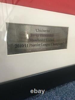 Chicharito Javier Hernandez Manchester United Signed 14 Shirt