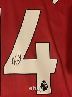Christian Eriksen Signed Manchester United 22/23 home shirt WITH COA