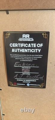 Christian Eriksen Signed Manchester United Shirt with COA Proof