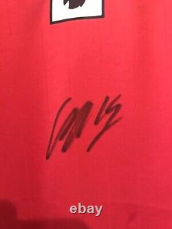 Christian Eriksen Signed Manchester United home shirt Comes with a COA