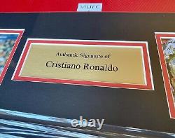 Cristiano Ronaldo CR7 Hand Signed Manchester United Football Home Shirt Jersey