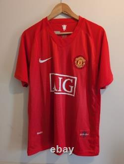 Cristiano Ronaldo CR7 Signed 2007 Manchester United Shirt Icons COA