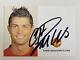 Cristiano Ronaldo Hand Signed Autograph Manchester United Club Card 2007/2008
