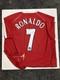 Cristiano Ronaldo Manchester United 2006-2007 Signed Shirt