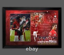 Cristiano Ronaldo Manchester United Beckett Authenticated £499 Signed & Framed