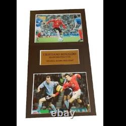 Cristiano Ronaldo Manchester United Signed Picture