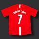 Cristiano Ronaldo Manchester United Signed Shirt 07/09