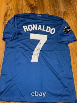 Cristiano Ronaldo Signed 2022/23 Manchester United Shirt with COA
