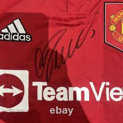 Cristiano Ronaldo Signed 2022/23 Manchester United Shirt with COA
