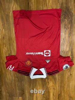 Cristiano Ronaldo Signed 2022/23 Manchester United Shirt with COA