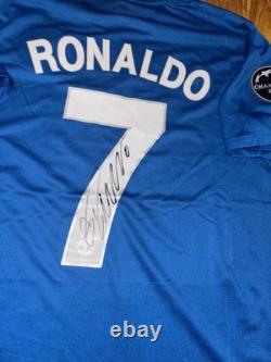 Cristiano Ronaldo Signed 2022/23 Manchester United Shirt with COA