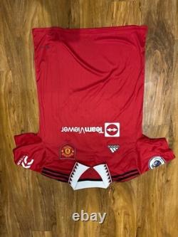 Cristiano Ronaldo Signed 2022/23 Manchester United Shirt with COA