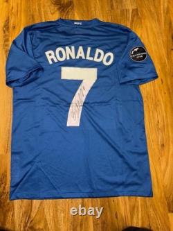 Cristiano Ronaldo Signed 2022/23 Manchester United Shirt with COA