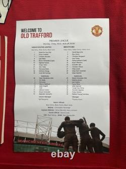 Cristiano Ronaldo Signed Autograph Manchester United Football Shirt Photo Proof