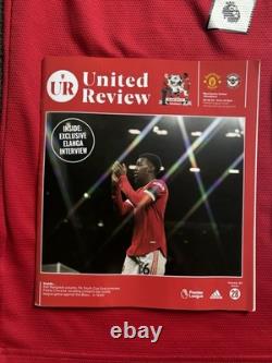 Cristiano Ronaldo Signed Autograph Manchester United Football Shirt Photo Proof