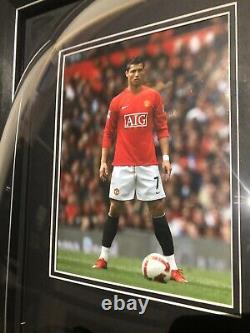 Cristiano Ronaldo Signed CR7 Nike Boot Framed Or Unframed With COA