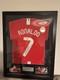 Cristiano Ronaldo Signed & Framed Manchester United Football Shirt COA Beckett