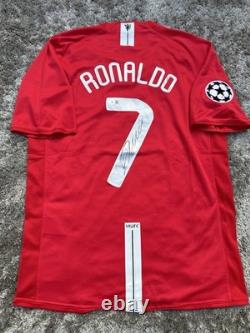 Cristiano Ronaldo Signed Man United Jersey, Beckett Authentication