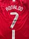 Cristiano Ronaldo Signed Manchester United 2008 Home Shirt With COA
