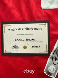 Cristiano Ronaldo Signed Manchester United 2008 Home Shirt With COA